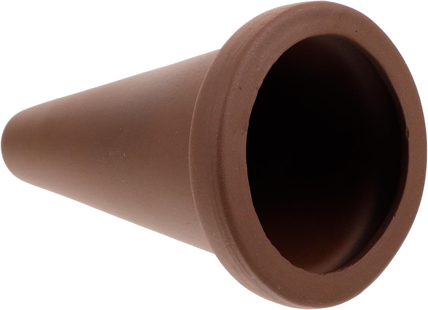 TEHAUX Purple Clay Fish Breeding Cone for Aquarium Tank Smooth Surface Spawning Cave for Ornamental Fish Hatching and Breeding Providing Shelter and Resting Spot for Aquatic Pets image number 1