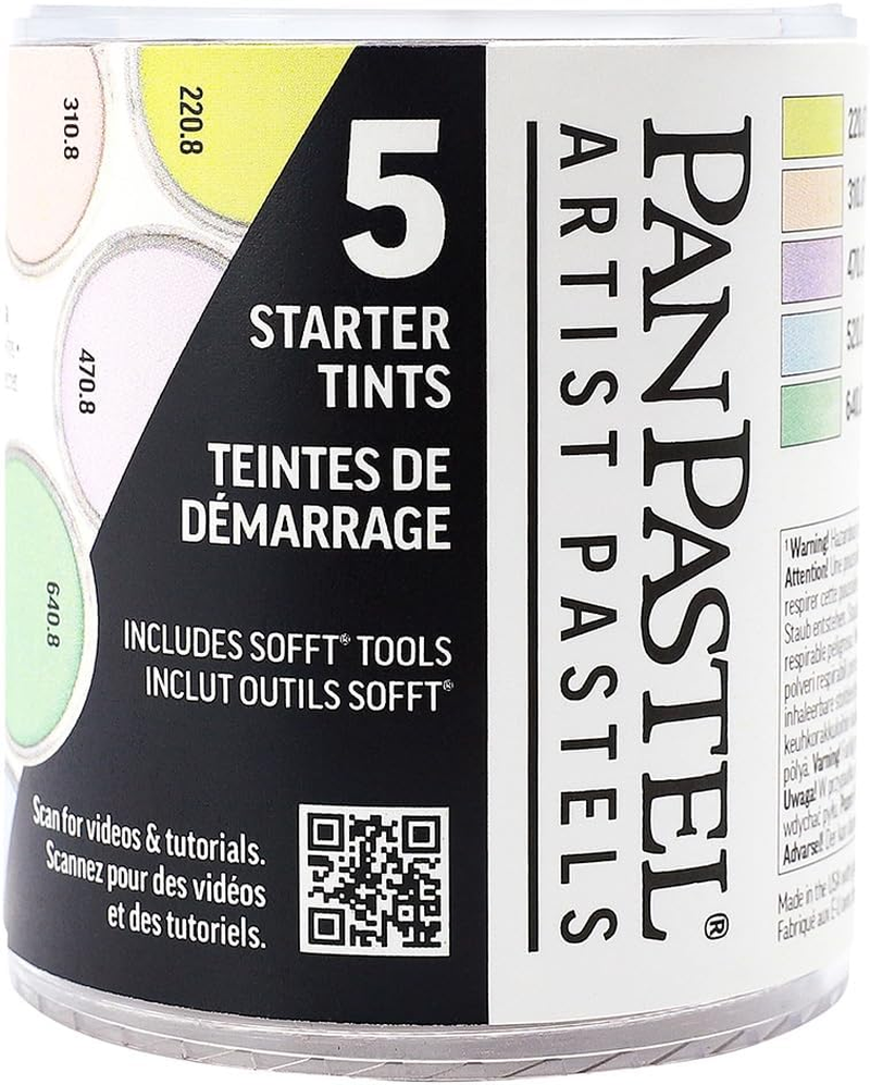 Panpastel 5 Color Set - Tints, Multicolor (PPSTL5-30052)