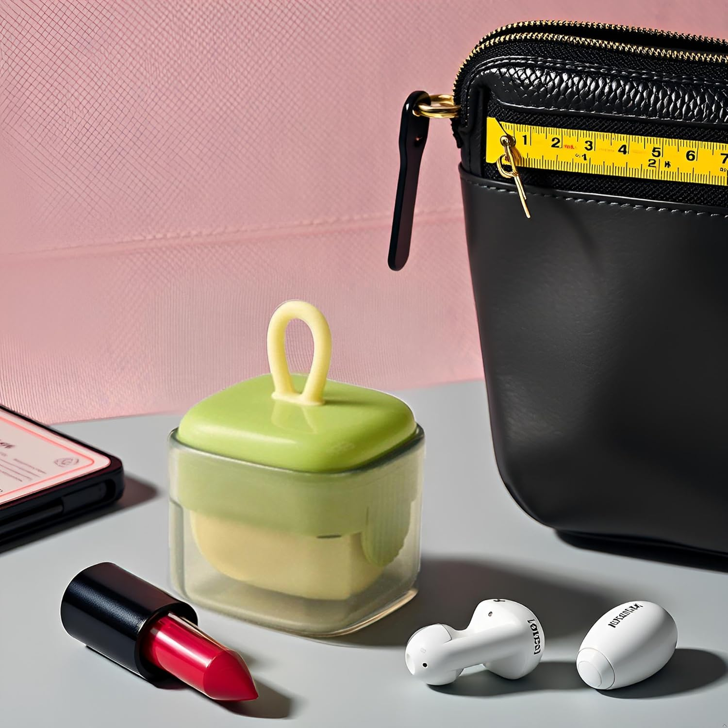 Mini Portable Lint Roller,Reusable Lint Rollers,Washable Sticky Roller for Pet Hair Debris Removal Tool,Lint Roller for Purse and Household image number 3