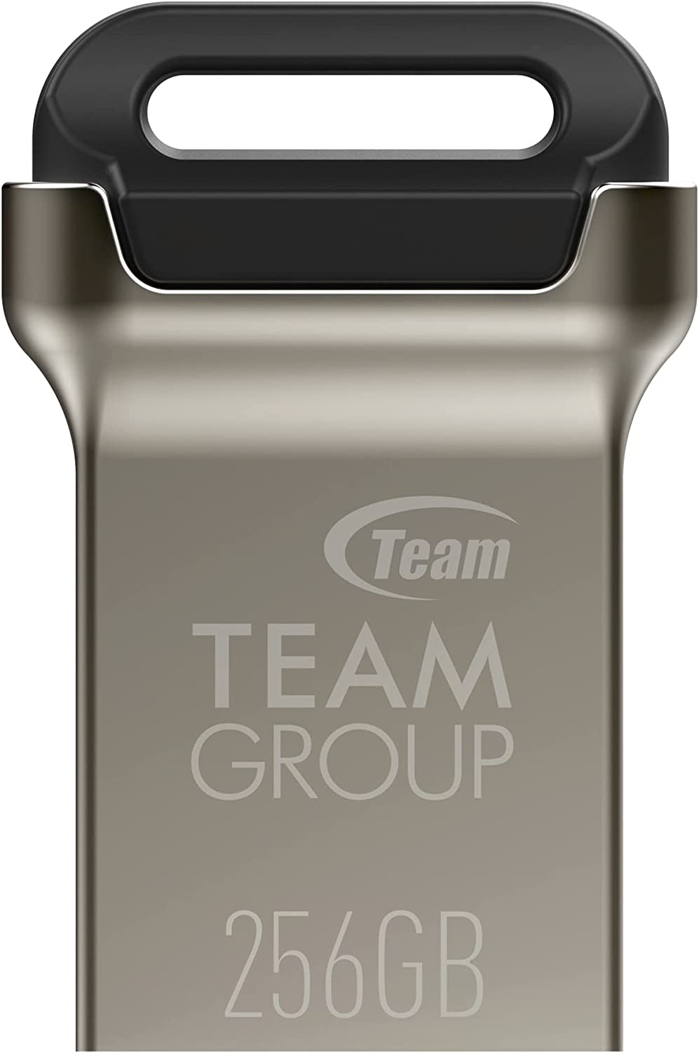 TEAMGROUP C162 256GB USB 3.2 Gen 1 USB 3.1/3.0 Mini Fits Metal Read 140Mb/S Flash Thumb Drive External Data Storage Memory Stick Compatible with Computer/Laptop Black TC1623256GB01 image number 5
