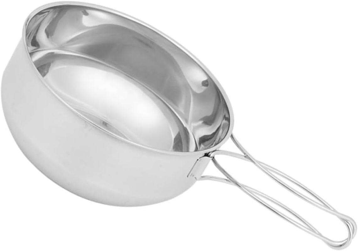 HANABASS 3Pcs Outdoor Camping Pots Practical Camping Cookware Pot Bowl Cook Utensils for Cookware image number 5