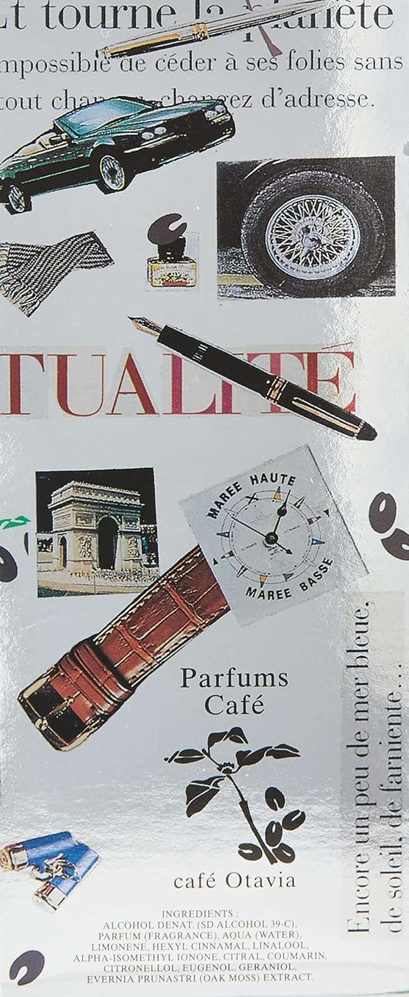 Cofinluxe Cafe De Caf&eacute; Eau De Toilette Spray 3.4 Oz, 100 Milliliters image number 1