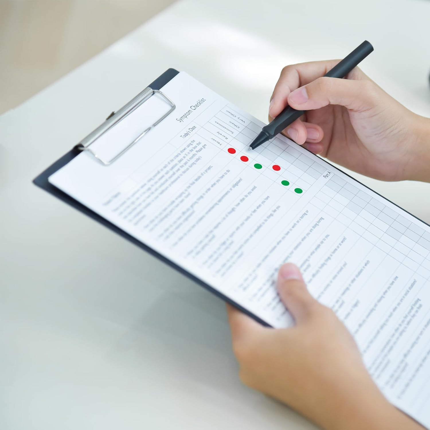 Hybsk 1400Pcs Dot Stickers 10Mm Colour Sticker 20 Sheets Assorted Colour round Coding Circle Stickers Dots for Envelopes Paper Scrapbook (10 Colors) - Black image number 2