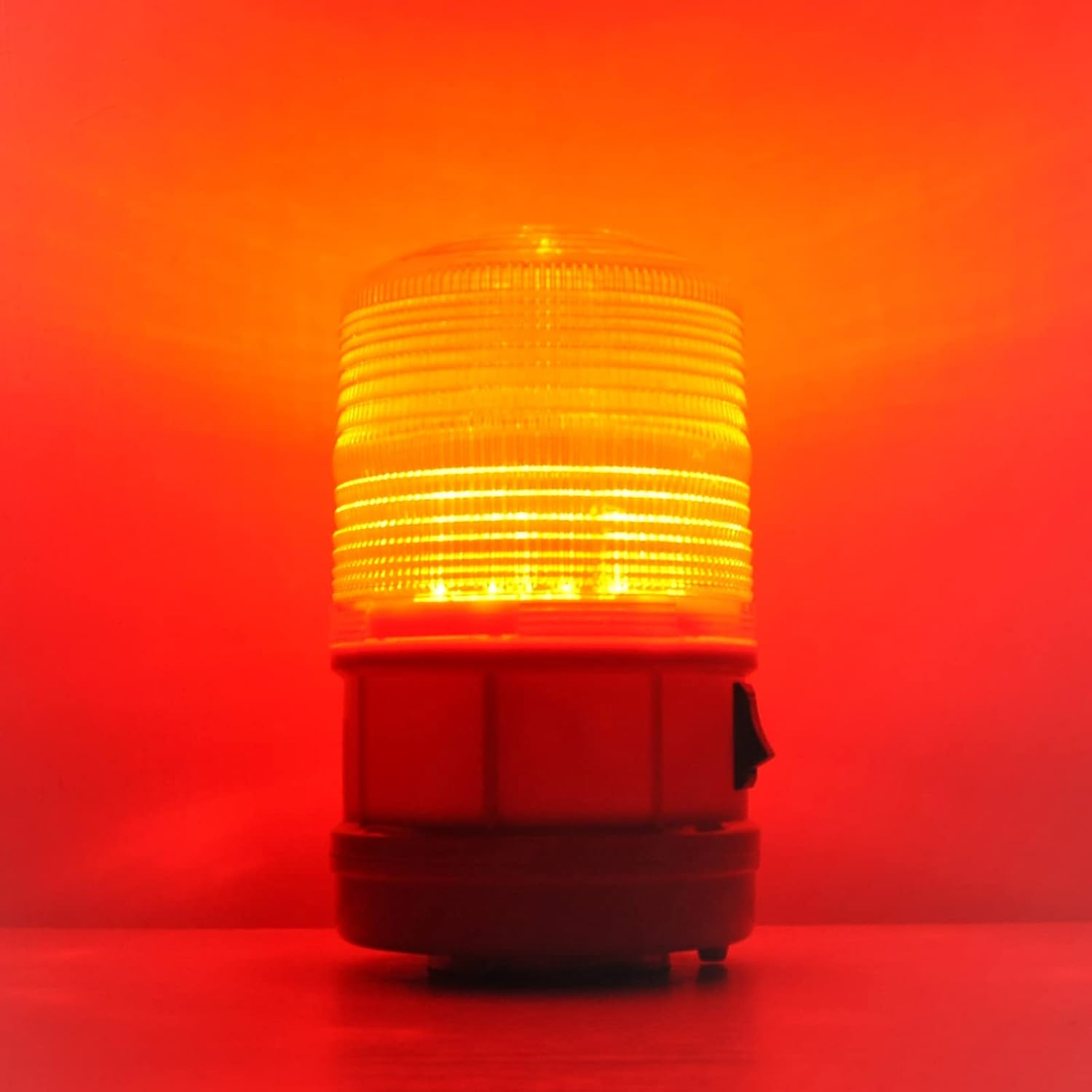 Y DIANS S Led Strobe Lights Magnetic Battery Amber Flashing Beacon Light with No Sound Emergency Lights for Vehicles Trucks Car Forklift LTD-5088 image number 6