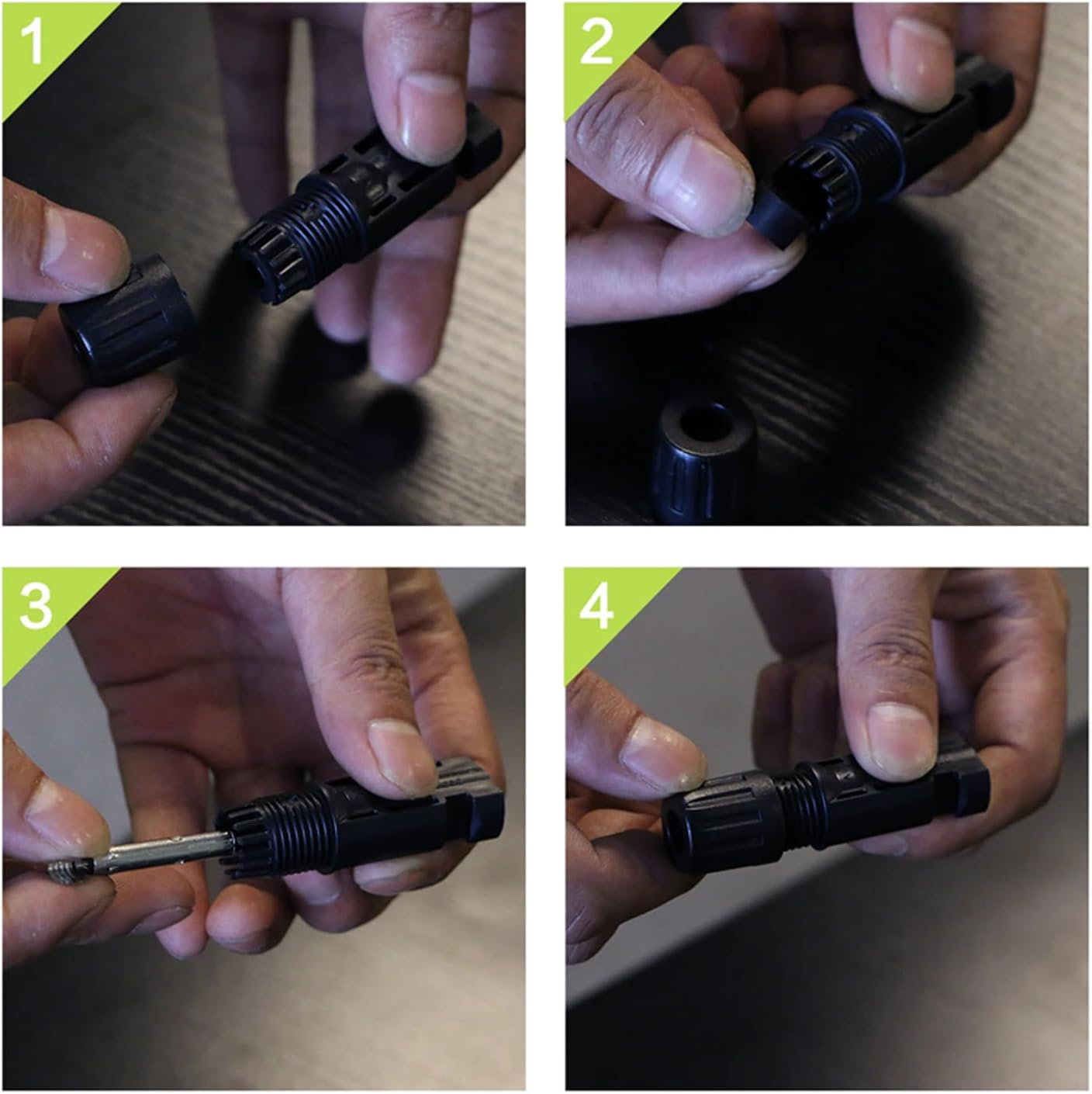 MC4 Connectors for IP67 MC4 Solar Panel 30A Line Plug Socket Male & Female 5 Pairs Solar Vehcle Automotive