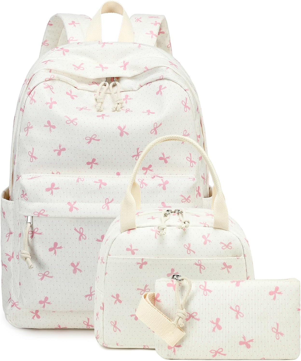 Bookbag Girls School Backpack Cute Floral Schoolbag Laptop Shoulder Bag Daypack for Teen Girls Boys