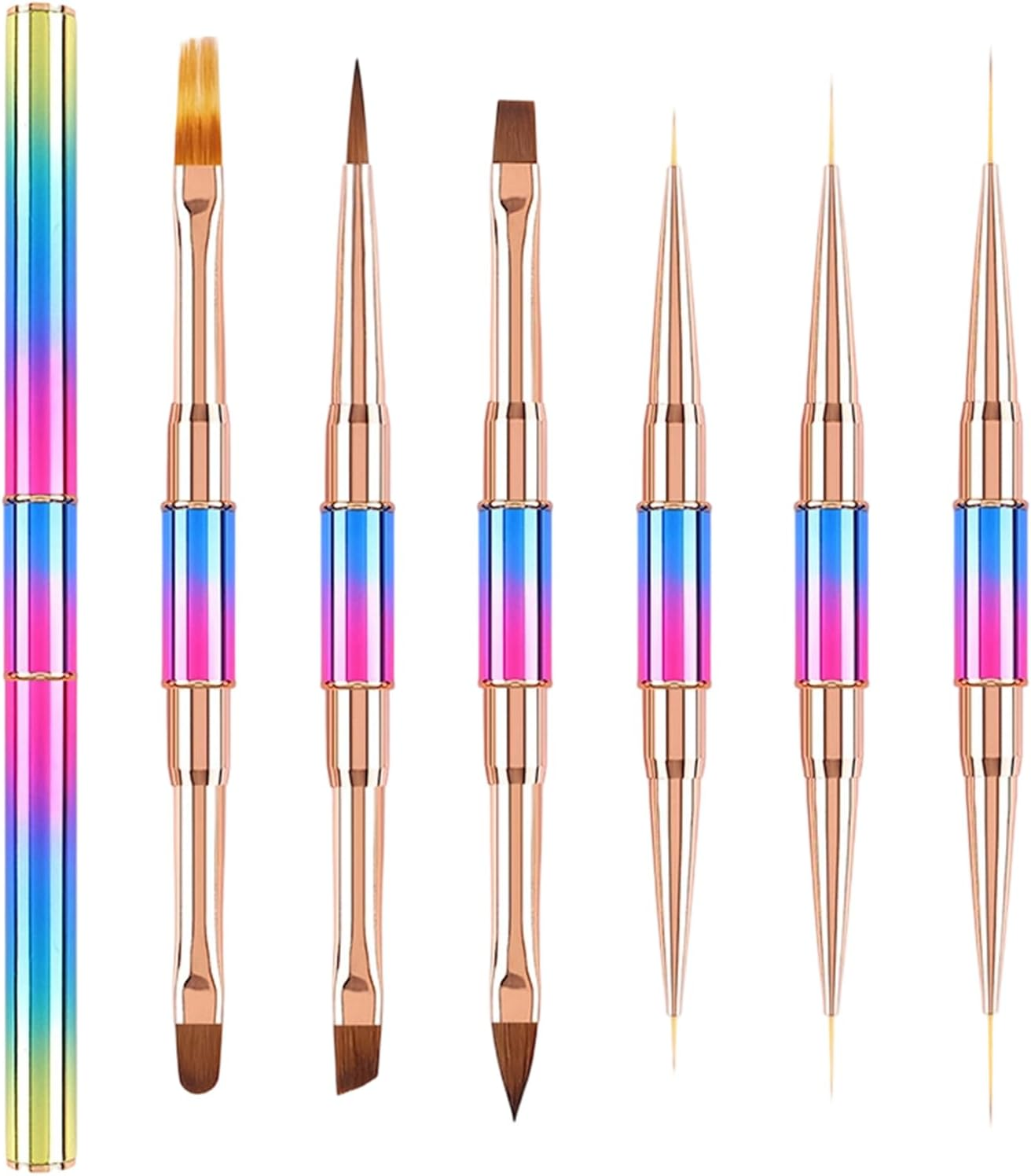 Nail Polish Markers,Art Painting Liner | Nail Polish Painting Markers Kit | for Kids Girls Adults Women Beginner on Canvas Fingernail Craft Salon image number 6