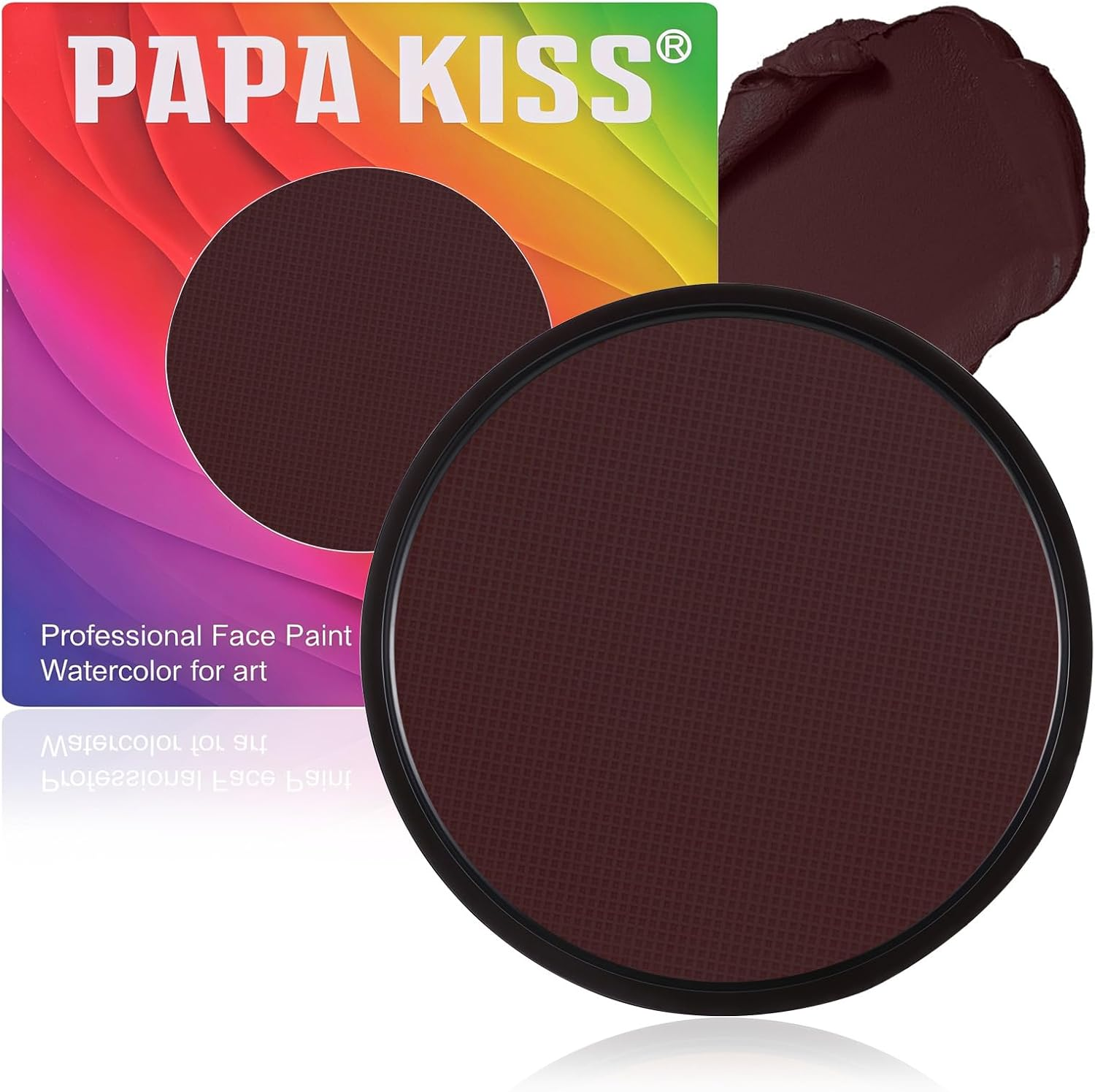 YBUETE White Face Body Painting,Water-Based Face Face Paints Makeup Palette for Adults Party,Professional Non Toxic Painting for Halloween SFX Skeleton Vampire Joker Zombie Goth Cosplay Makeup