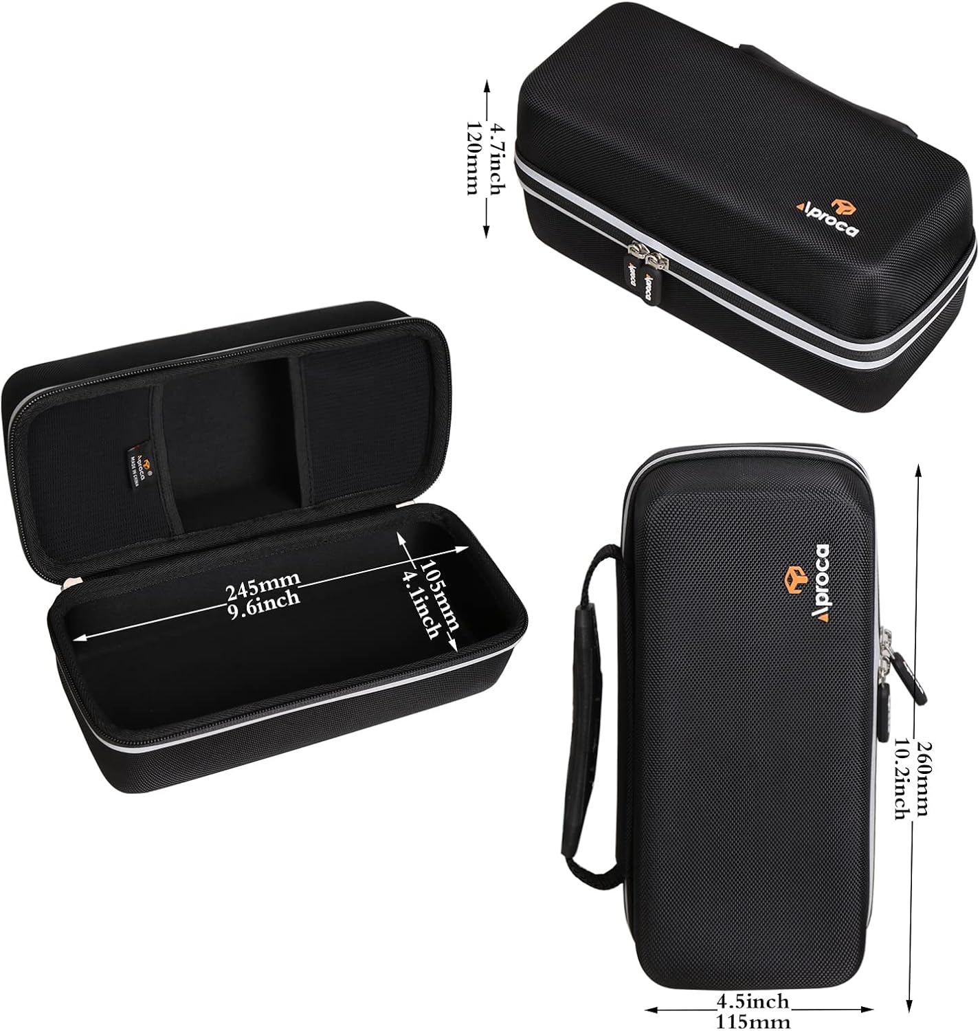 Aproca Hard Travel Storage Case Compatible with DBPOWER 600A 18000Mah Portable Car Jump Starter (Grey)