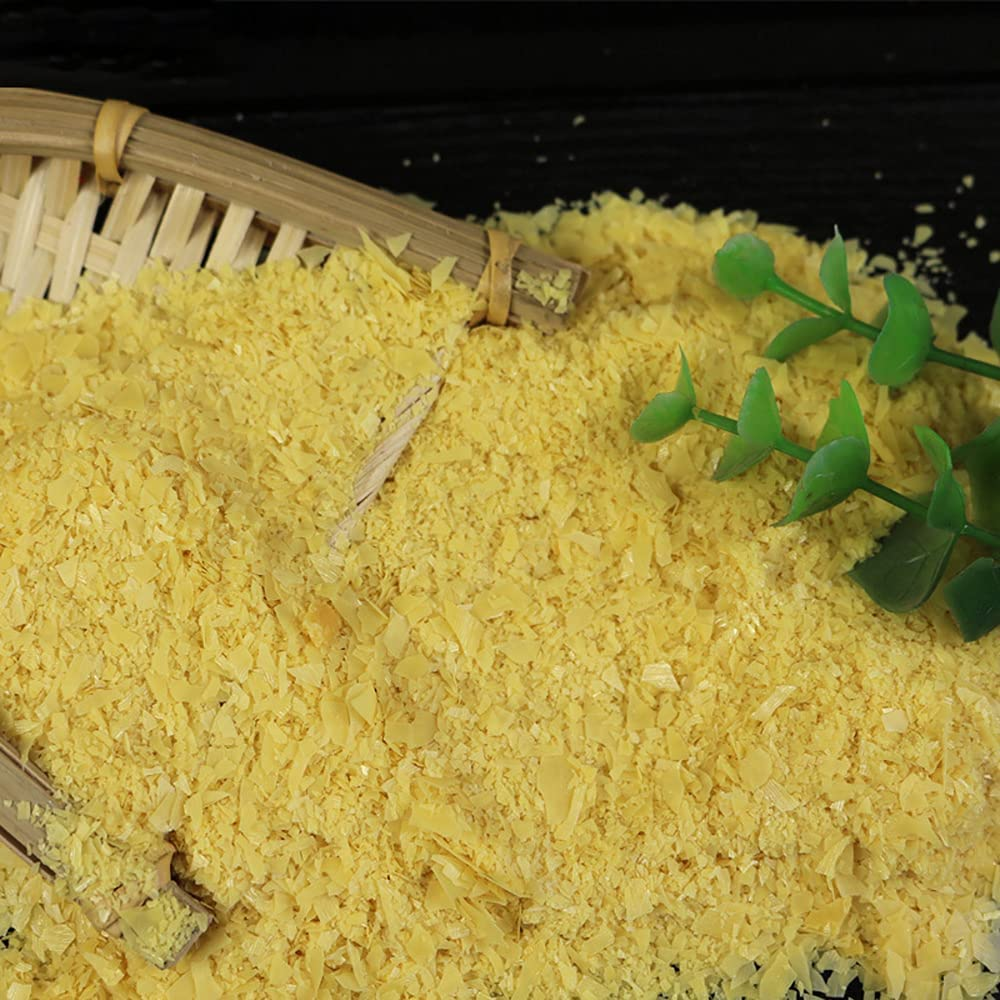 Tooget Carnauba Wax Flakes, Natural Multipurpose Wax Bulk for Craft DIY, Candle Making, Wood Polishing - 16 OZ image number 4