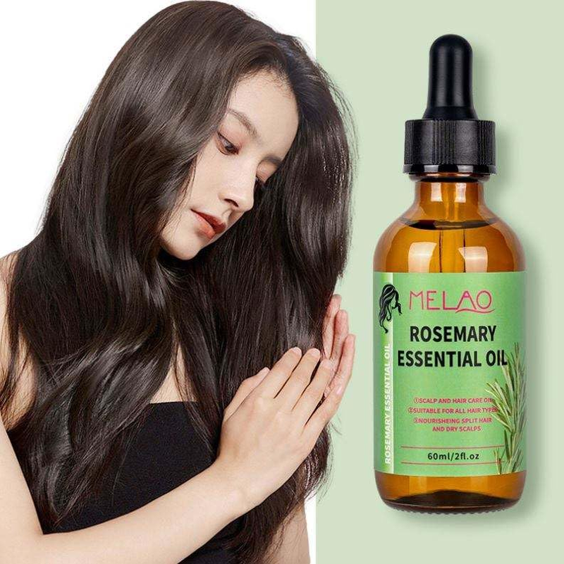 Rosemary & Mint Hair Oil, Split Ends & Dry Scalp Treatment - Made with Biotin & Essential Oils for Strengthening, Soothing, Moisturizing & Encouraging Longer, Healthier Hair image number 6