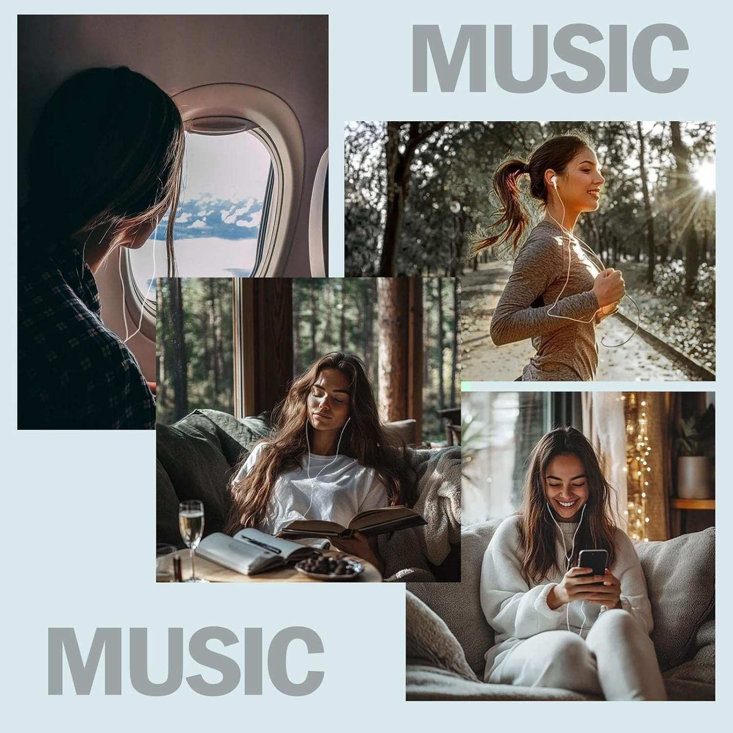 USB C Headphones Wired Earphones USB C Earphones Type C Headphones in Ear Earbuds Wired with Mic &Volume Control for Iphone 15 plus Samsung Galaxy S23 S22 S21 FE Ipad Pro Huawei Google Pixel image number 1