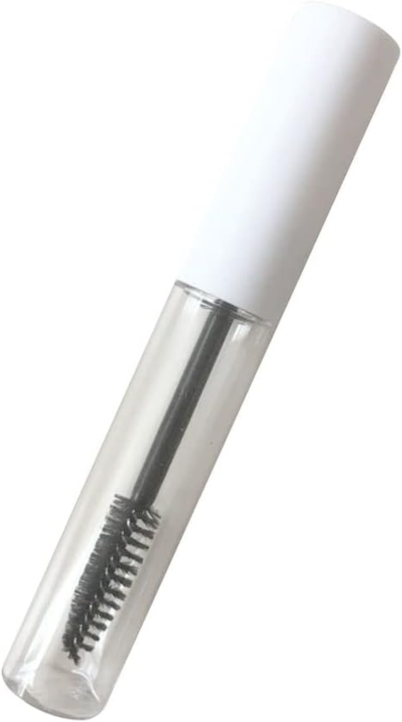 1PCS Mini Empty Eyelashes Tube Eyeliner Bottle with Brush Plugs Make up Tube Vials,Black,4Ml image number 3