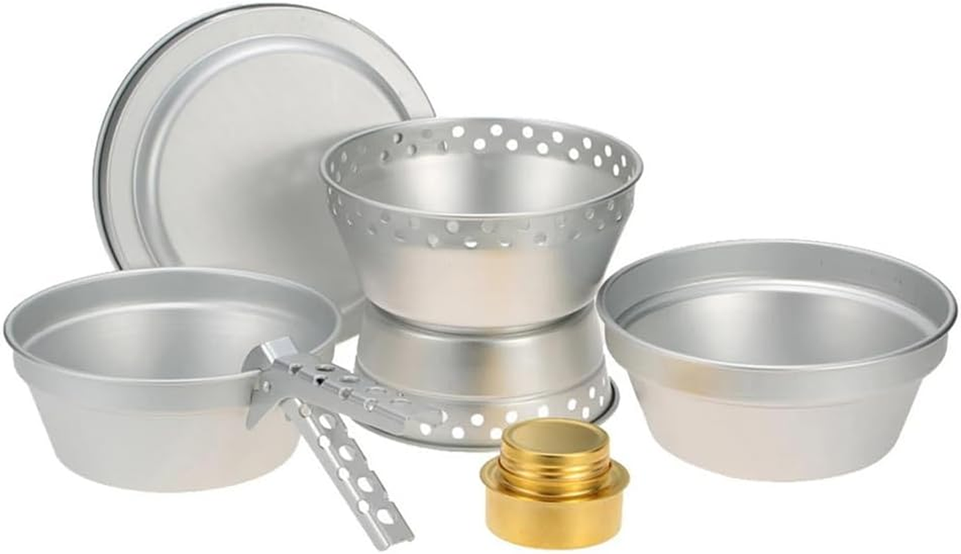 Alcohol Stove for Camping,Portable Alcohol Burner, Light Weight Tiny Brass Stove for Camping, Hiking, Picnic image number 6