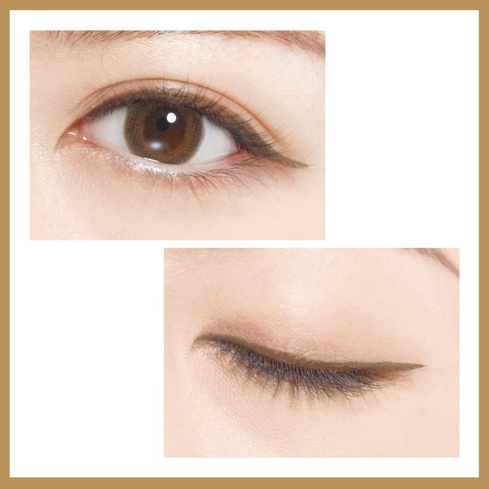 Dup Silky Liquid Eyeliner Waterproof Milk Cappuccino - Black image number 3