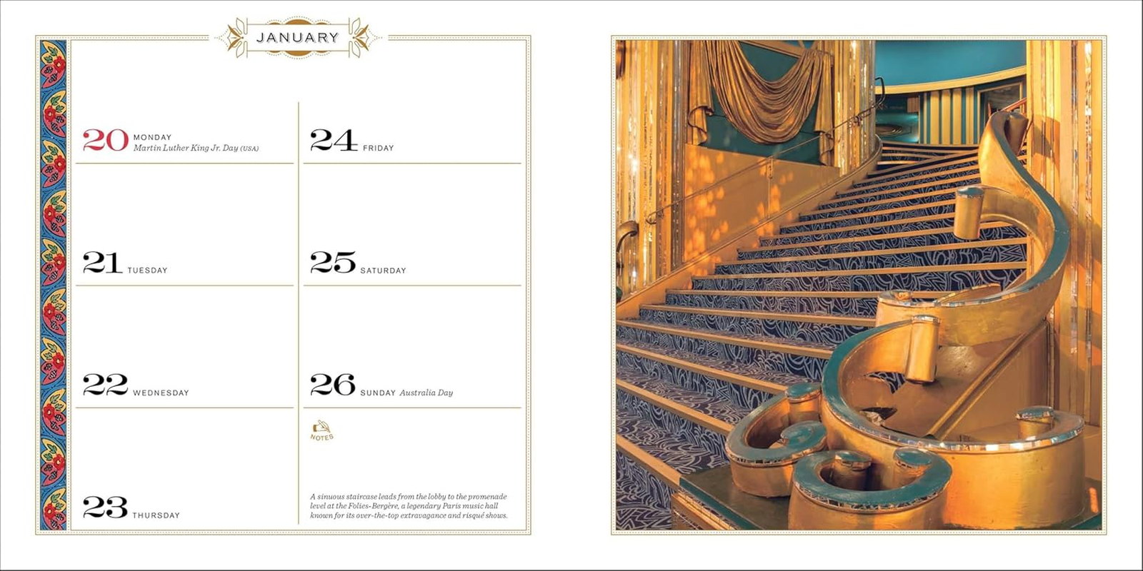 French Country Diary 2025 Engagement Calendar image number 2