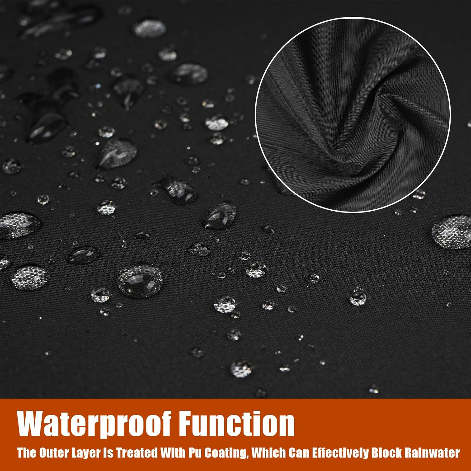 Grill Cover Replacement for Weber 7108 Summit 400-Series Gas Grills，Waterproof Fade Resistant BBQ Cover (66L X 26.8W X 47H Inches.) image number 5