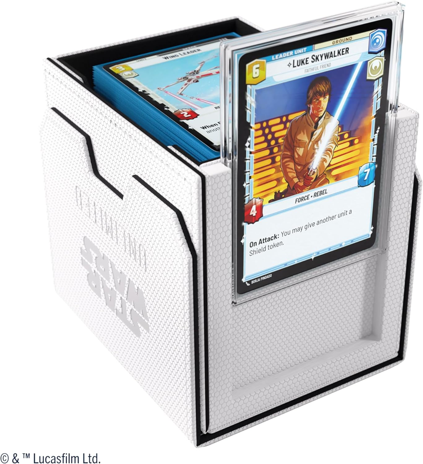 Gamegenic Star Wars Unlimited Deck Pod - White/Black image number 3