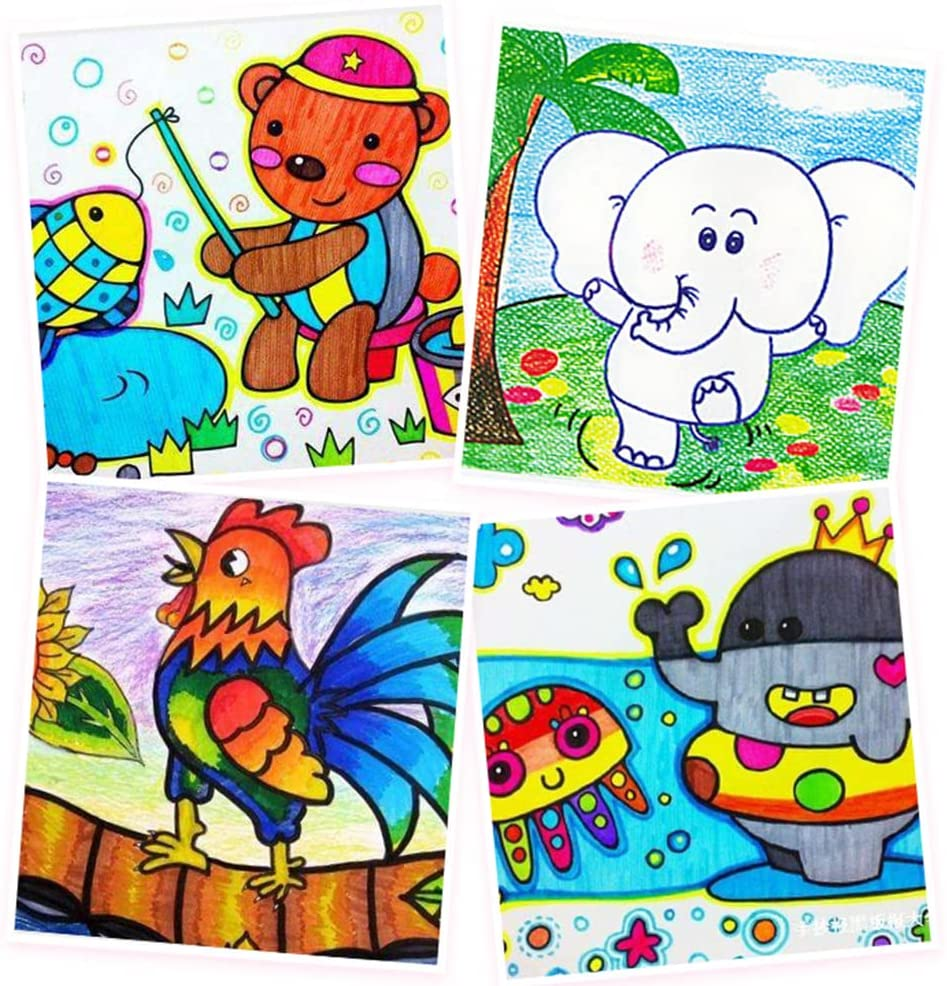 ZDY 208 PCS Art Supplies, Drawing Art Kit for Kids Adults Art Set with Double Sided Trifold Easel, Oil Pastels, Crayons, Colored Pencils, Watercolor Pens Girls Boys Artist,Pink image number 3