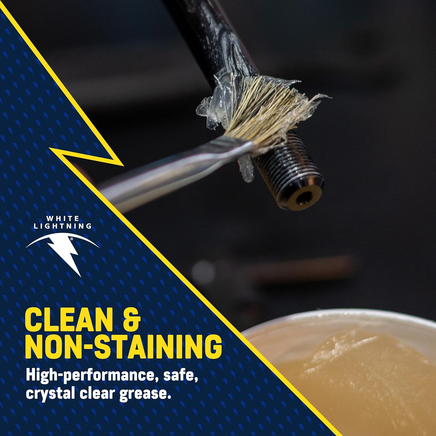 White Lightning Crystal Grease Biodegradable image number 4