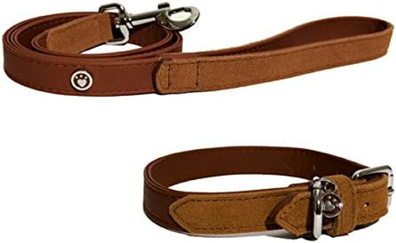 Rosewood Luxury Leather Soft Touch Dog Collar, Red, Small image number 2