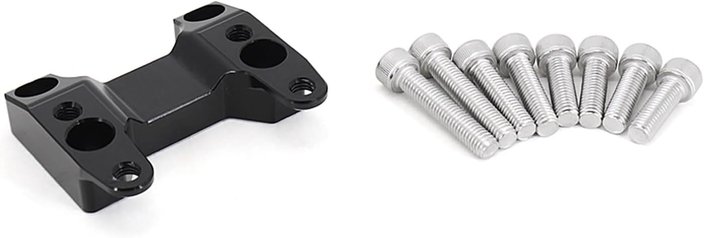 Handlebar Parts Decoration Accessories Motorcycle Handlebar Riser for T-MAX560 Handle Bar Clamp Aluminum image number 5