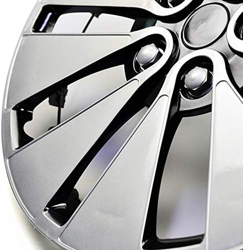 1 Piece 14" Wheel Hub Cap Cover R14 Rim Center Cover 10 Wheel Spoke Clip on Hubcap Center Cap Rims Wheel Trims Set image number 5