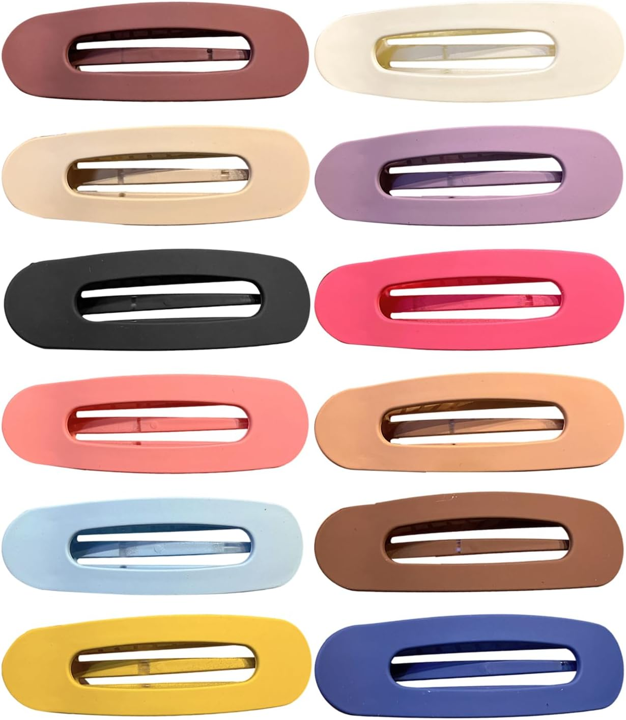 Pack of 12 Colourful Hair Pins, Non-Slip Hair Pins, Cute Hair Pins, Hair Styling Accessories, Women'S Hair Accessories. image number 4