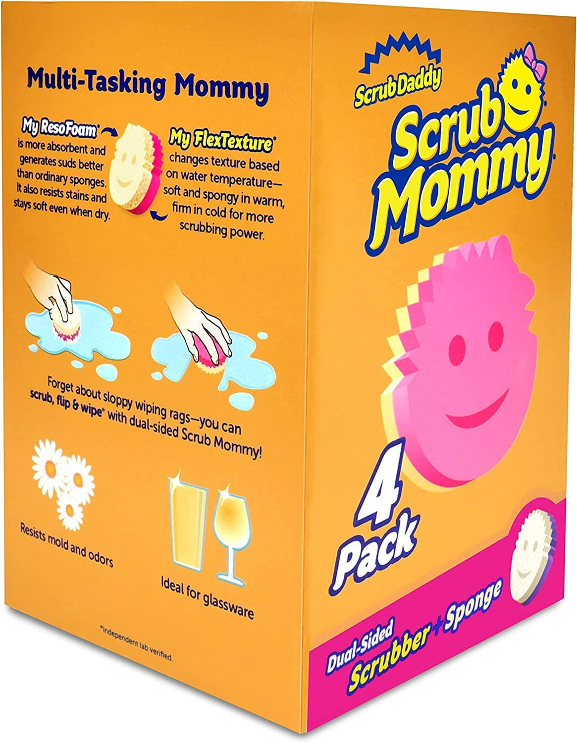 Scrub Mommy Dual Sponge (Pkg of 1)