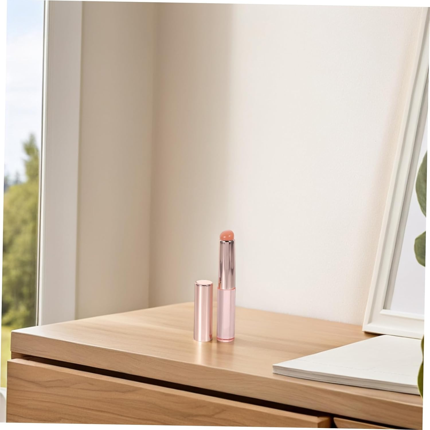 Healvian Silicone Nail Brush for Manicure Portable Reusable Applicator Tool for Nail Art Soft Silicone Design for Easy Blending and Dusting