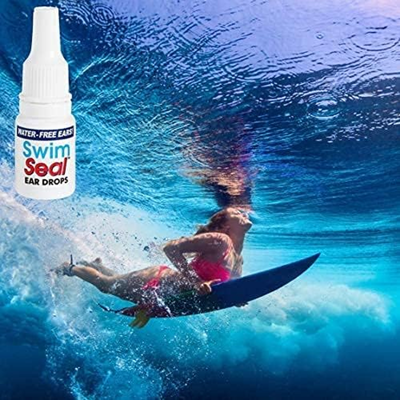Swimseal&trade; Family 4-Pack All Natural Swimmer'S Ear Drops for Daily Use Rather than Alcohol Drops or Earplugs. the Solution for Your Ears for All Water Exposure for All Ages.