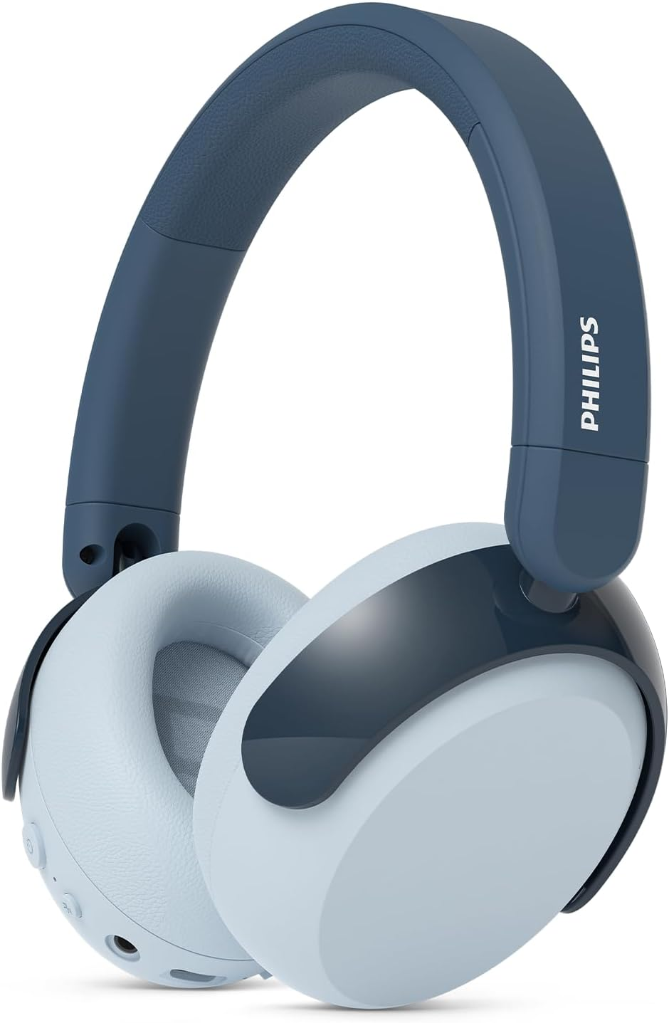 Philips TAK5500AL 5500 Series Noise Cancelling Wireless On-Ear Bluetooth 5.4 Headphones for Kids, Foldable, 34 Hours ANC Playback, Volume Limited, Audio Sharing, USB-C Cable image number 4