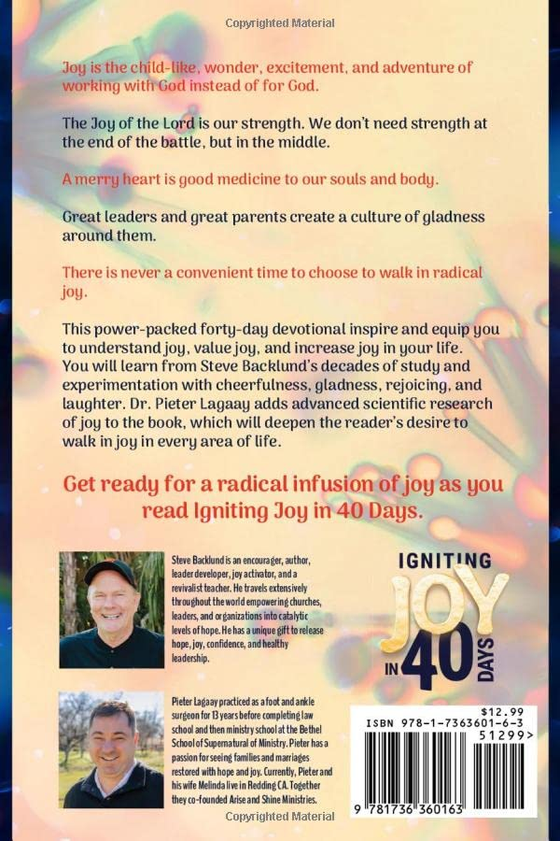 Igniting Joy in 40 Days