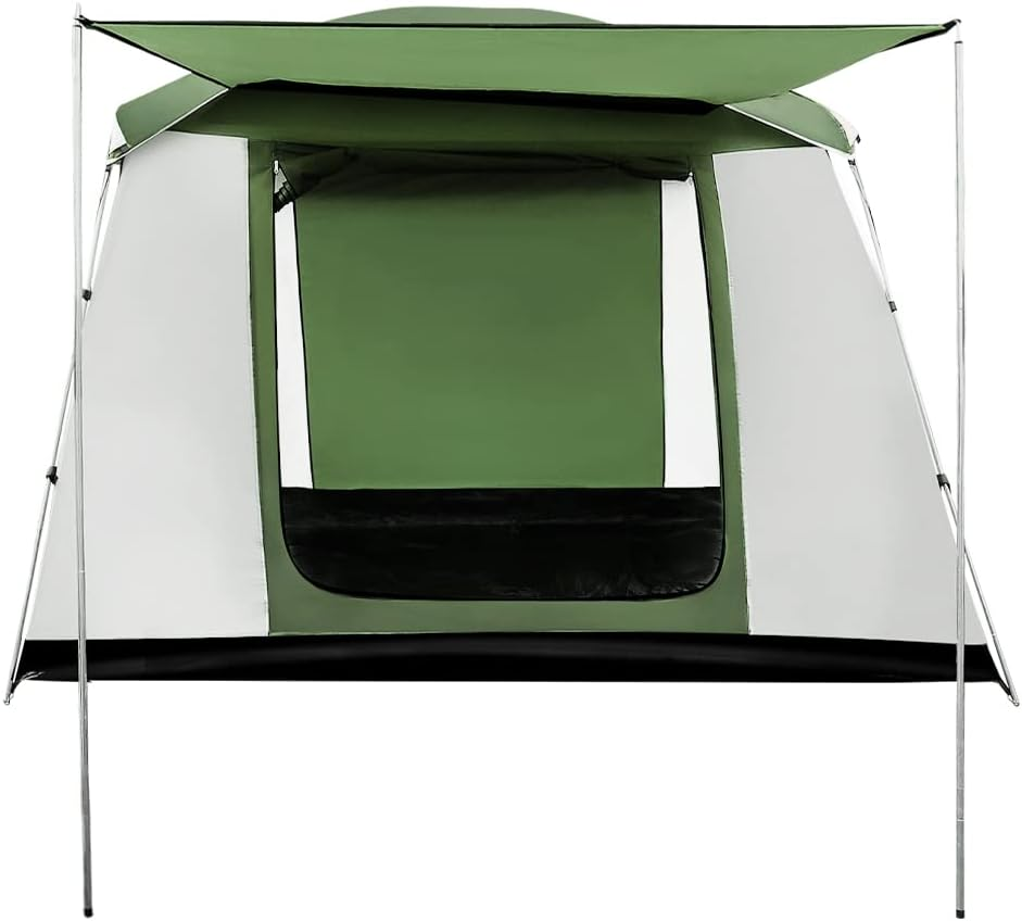Weisshorn Camping Tent, 6 Person Easy Setup Family Dome Tents Outdoor Travel Hiking Beach Trip, Portable Shelter Sun Protection Water Resistance Green White image number 5