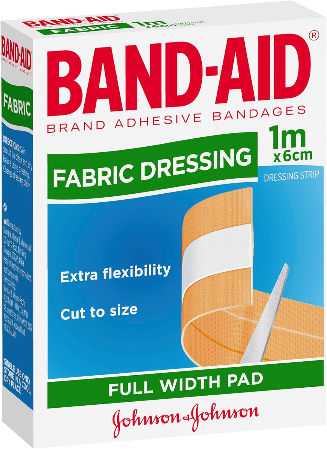 Band-Aid Fabric Dressing Strip, 6 Cm Width X 1 Meters Length image number 1
