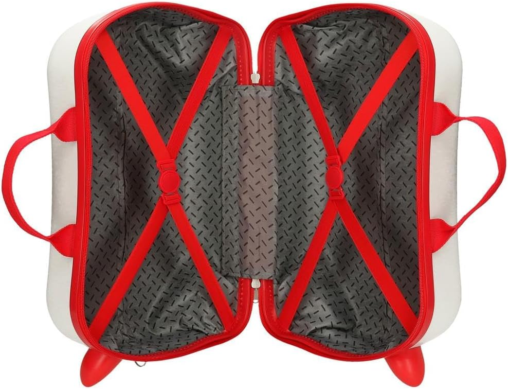 Joumma Disney Simba & Friends Children'S Suitcase White 45 X 31 X 20 Cm Hard ABS 24.6L 1.8 Kg 4 Wheels Hand Luggage, White, Children'S Suitcase, White, Children'S Suitcase image number 2