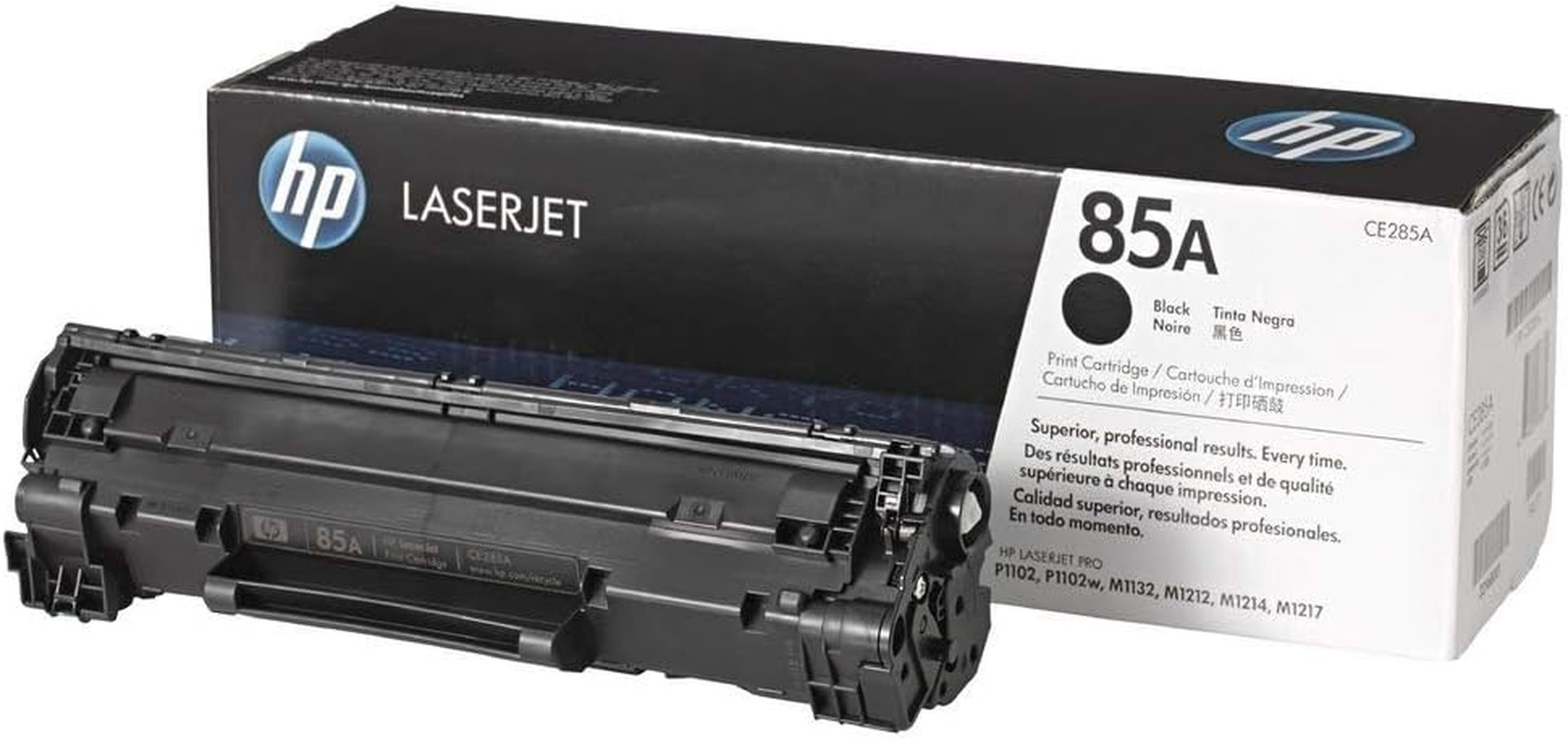 HP HPCE285A 1600 Pages Yield Laserjet Toner Cartridge for LJ PRO P1100 P1102, Black