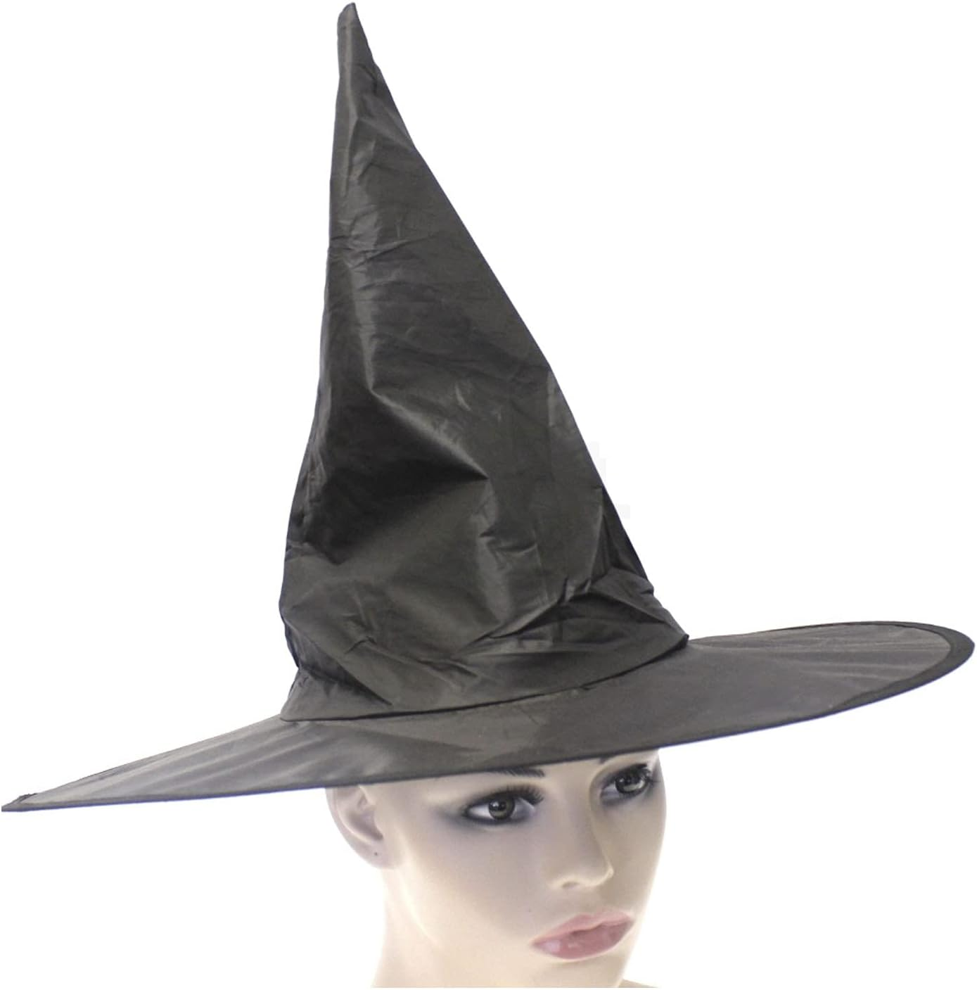 Women'S Halloween Costume Witch Hat, Black image number 1