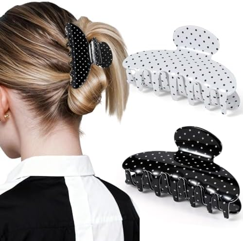 Xanthelle Hair Clips, 2 Pack Hair Clip & Large Hair Clips, Strong Claw Clip Hair Clip for Women Thick Hair Updo & Everyday image number 2