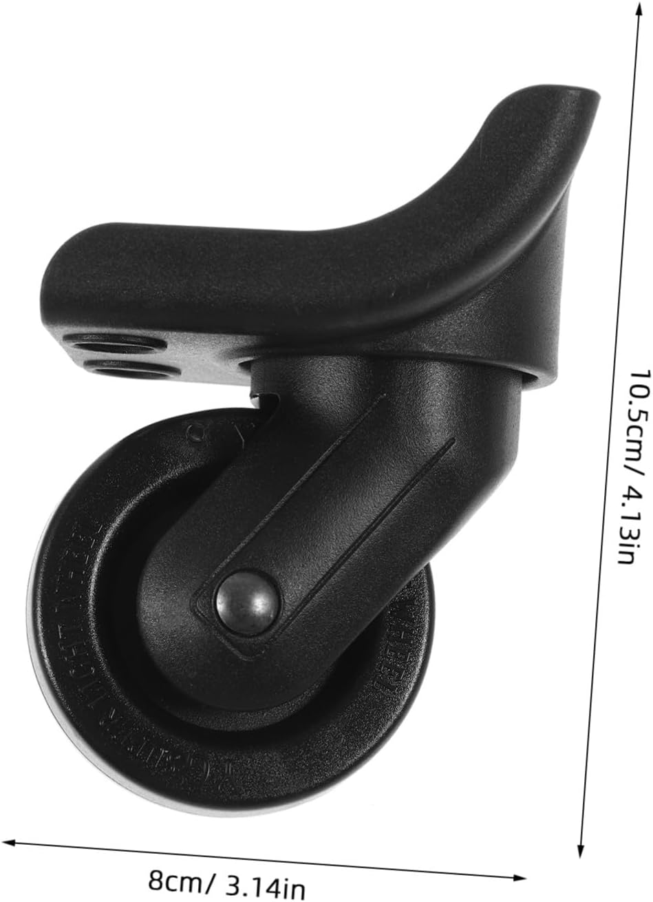 NIYANGLE Suitcase Replacement Wheels Luggage Spinner Casters Rotating Plastic Small Travel Trolley Wheel Accessories for Smooth Mobility