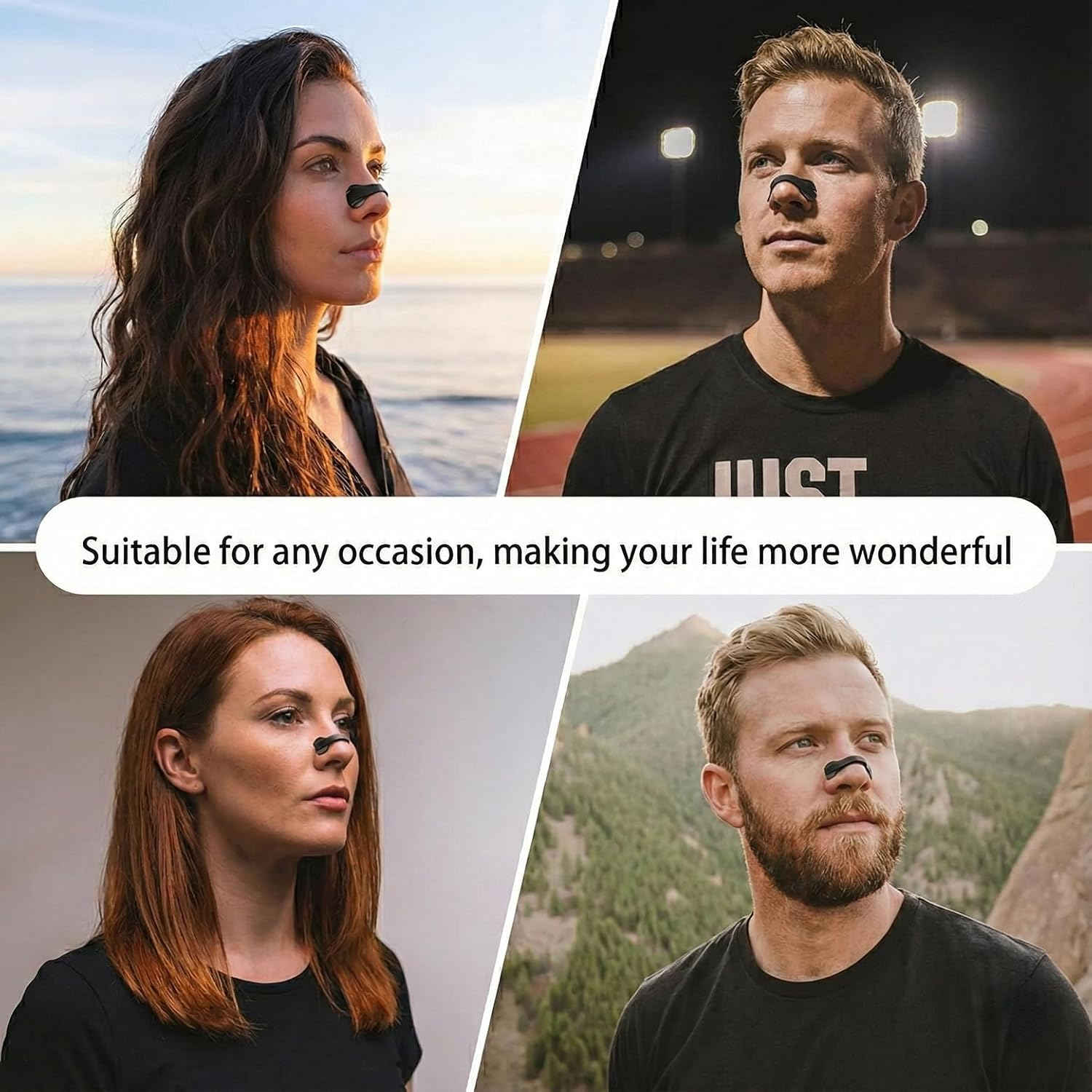 120PCS Anti-Snoring Sleep Nasal Strips Refill Pack, 60-Day Count Skin Safe Anti-Snoring Devices, Enhanced Breathing, Reduce Snoring, Improve Sleep Quality