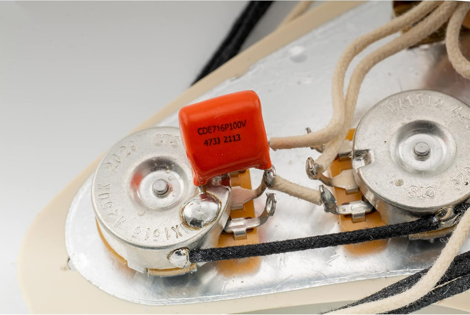 CDE Sprague Orange Drop Capacitors Tone Caps Polypropylene 716P 100V 0.047Uf for Electric Guitar Bass