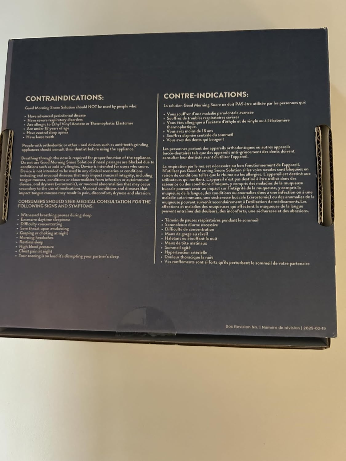 Good Morning Snore Solution Mouthpiece - Oral anti Snoring Mouthpiece Device for Men & Women - Snoring Solution Nighttime Mouth Guard for Jaw - Oral Health and Personal Care Products for Sleeping