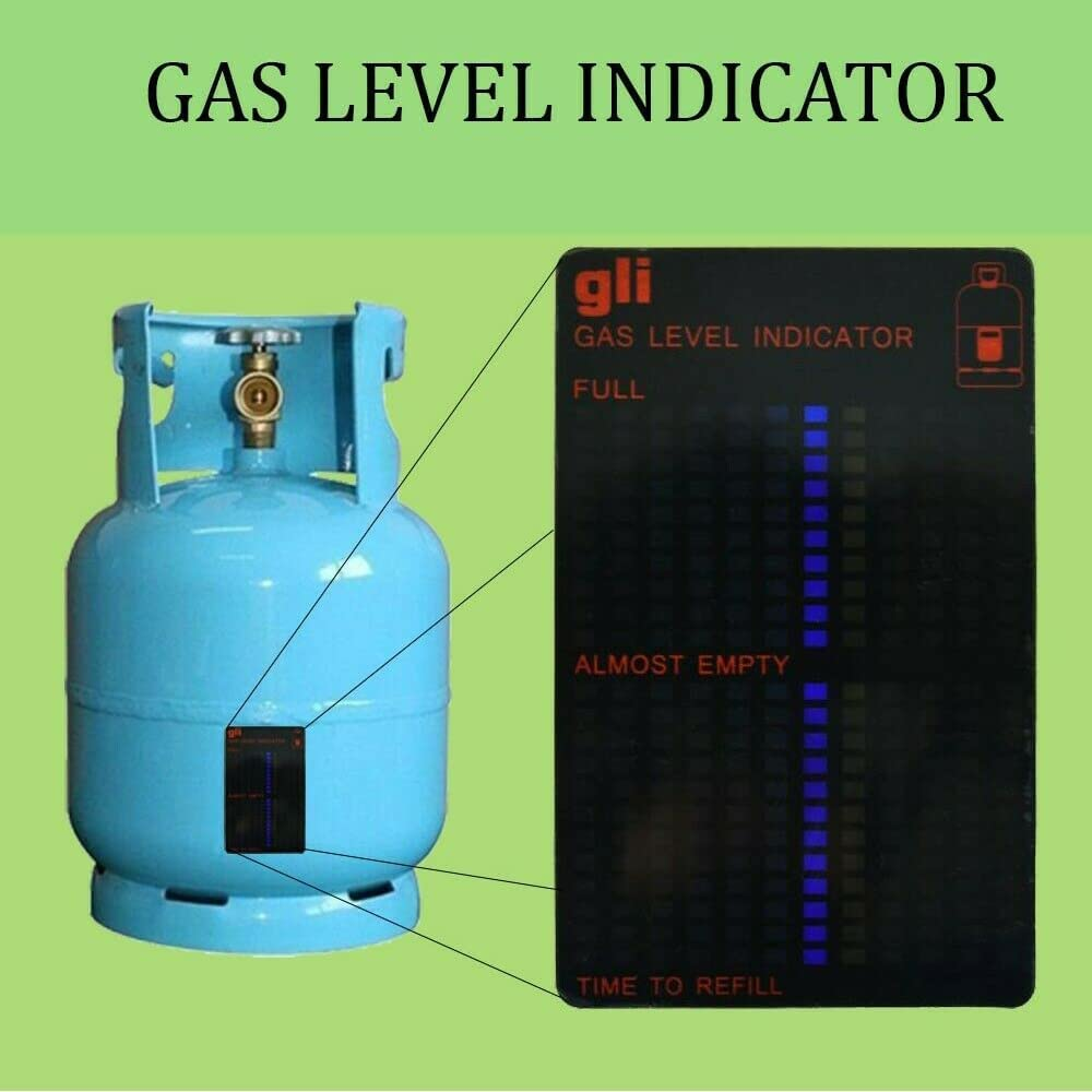 2PCS Magnetic Gas Tank Level Indicator Bottle Magnet Gauge BBQ Camping Outdoor image number 1