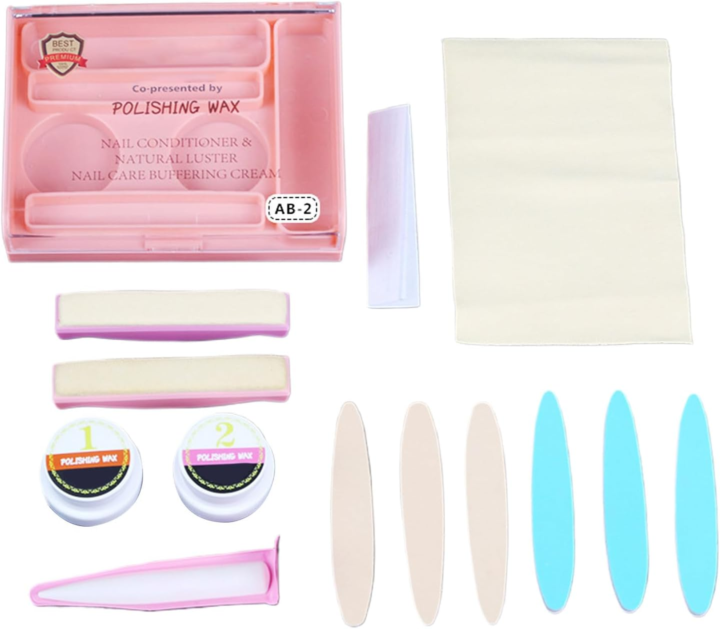 Nail Care Kit - Nourishing Strengthening Manicure Tools | Women Manicure Kit | for Seniors Friends Pedicure Health Salon Home Travel Wedding Bridal Spa Holiday image number 5