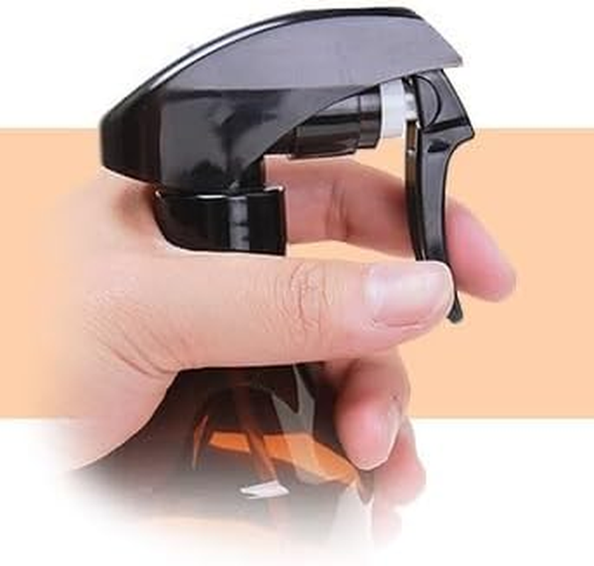 Spray Bottle, 2Pcs 300Ml Fine Mist Plant Atomizer Watering Sprayer Bottle for Plant Gardening Cleaning Solution with Top Pump Trigger Water (Green+Black, 2 PCS) image number 2