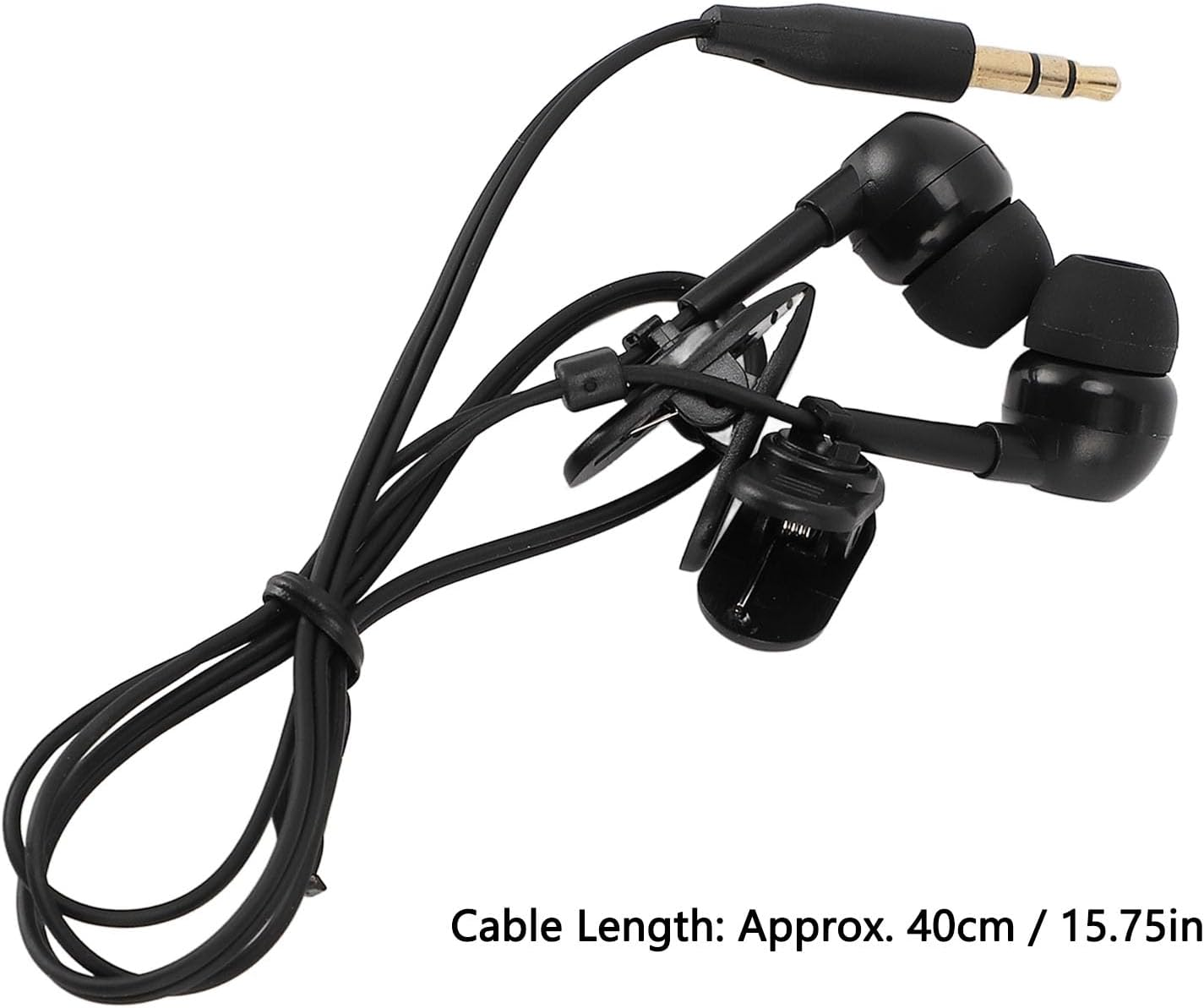 Luocute IP68 Waterproof In-Ear Earphones, Spiral Cable Swimming Earphones, Waterproof Headphones, 40 Cm Short Cable, 3.5 Mm Plug, IP68 In-Ear Earphones with 8 Earplugs image number 3