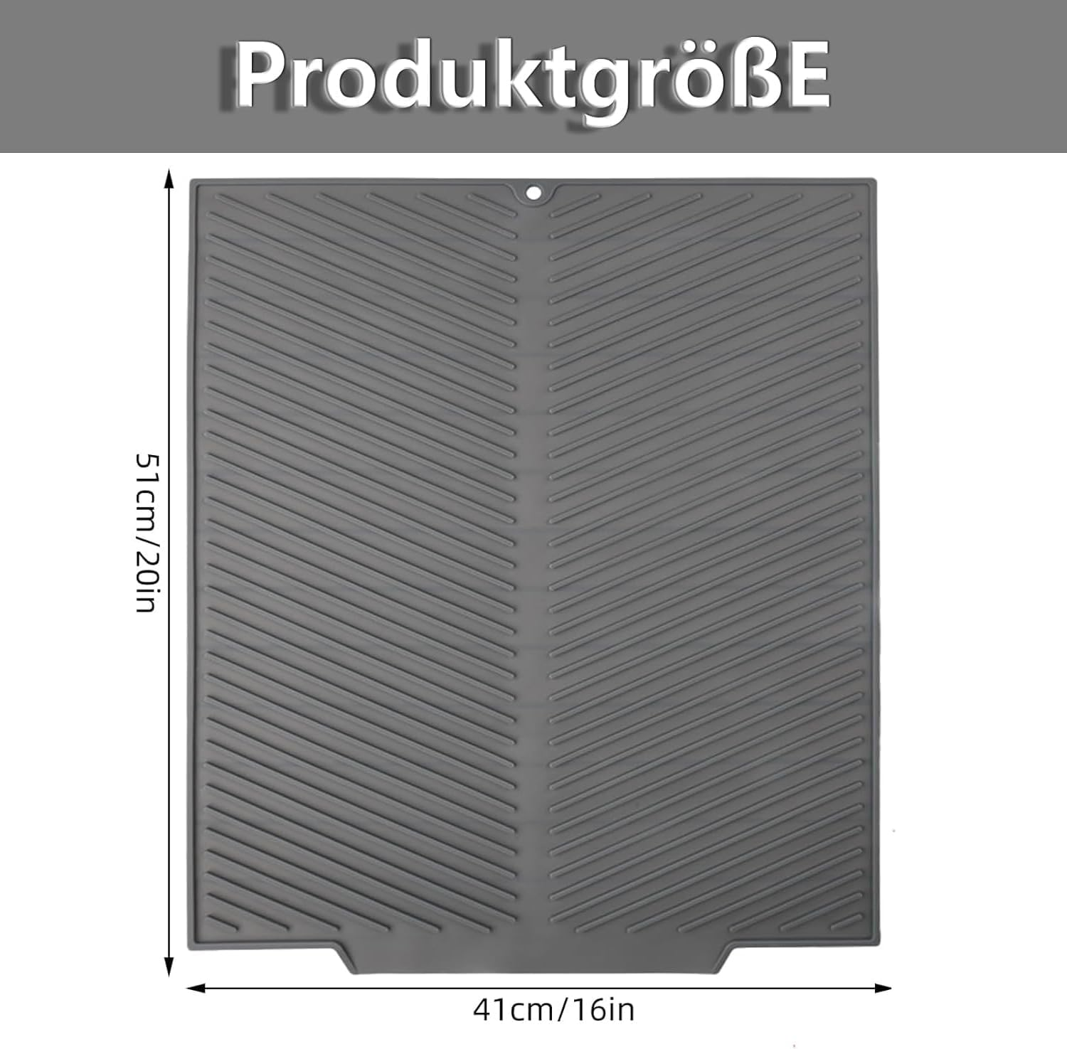 Cat Litter Mat, Cat Litter Mat, 41 X 51 Cm, Silicone Cat Mat, Waterproof Cat Litter Tray Mat, Cat Litter Box, Gift Cat Litter Scoop Made of Mesh, Easy to Clean (Grey)