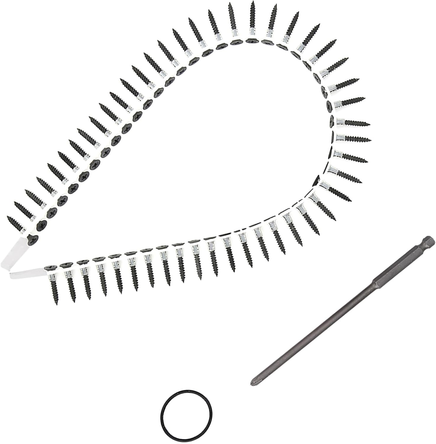 Automatic Chain Nail Spray, Electric Drill Woodworking Tool for Gypsum Board with Complete Tools image number 4