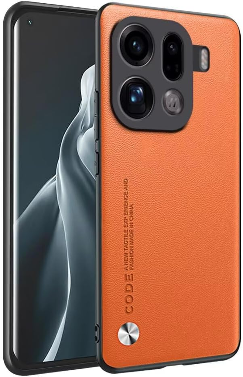 HONLEN Case for Oppo Find X9 (6.59 Inches) Business Phone Case Leather with Back White